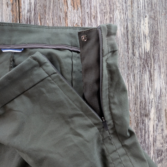 Kit And Ace Straight Leg Trouser Olive Women's 4 - Picture 5 of 9